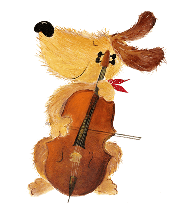 Oscar with cello